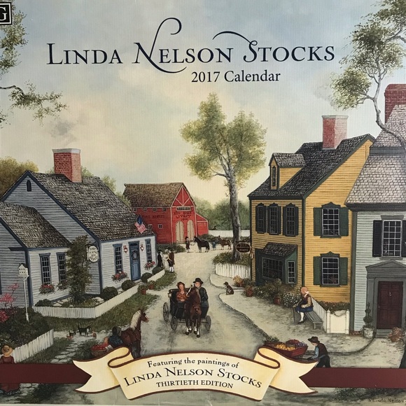 2017 Calendar Featuring the Paintings of Linda Nelson Stocks 13th Edition - Picture 5 of 14